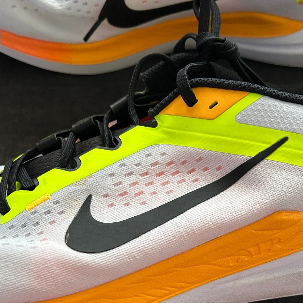 Nike Men's White and Neon Yellow Athletic Shoes - Picture 2 of 7